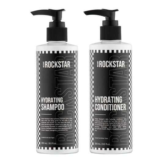 Rockstar Daily Hydrating Shampoo & Conditioner Duo – 2 x 250ml
