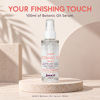 JUUCE Botanic Oil Serum 100ml: YOUR FINISHING TOUCH. 100ml of Botanic Oil Serum.