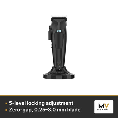 JRL 3000C Compact Clipper & Onyx Trimmer Duo – 5-level locking adjustment, Zero-gap, 0.25–3.0 mm blade
