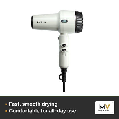 JRL 3000C Gold Clipper & Vortice.1 Dryer Duo – Fast, smooth drying, Comfortable for all-day use