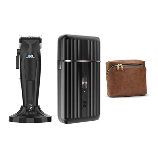 JRL 3000C Compact Clipper, SF Pro Shaver & Barber Bag Kit