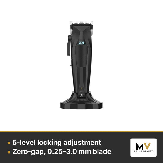 JRL 3000C Compact Clipper, SF Pro Shaver & Barber Bag Kit – 5-level locking adjustment, Zero-gap, 0.25–3.0 mm blade