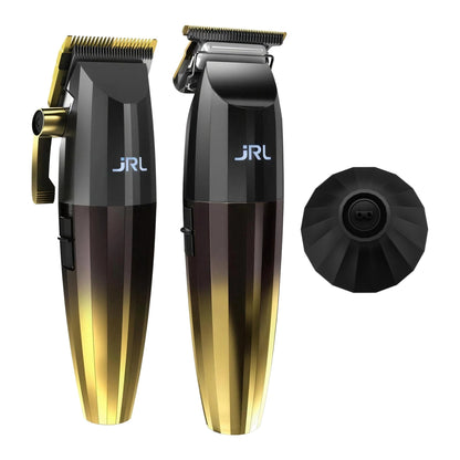 JRL 2020C Gold Clipper, 2020T Gold Trimmer & Charging Dock Kit