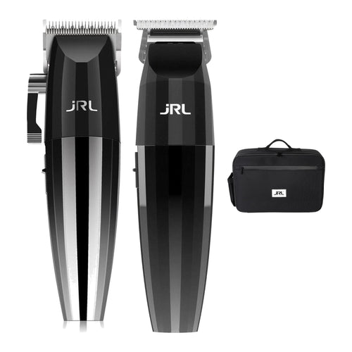 JRL 2020C Silver Clipper, 2020T Silver Trimmer & Clutch Case Kit