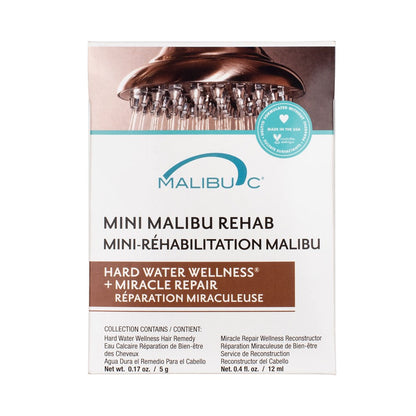 Malibu C Mini Malibu Rehab Hard Water Wellness – 5g + 12ml