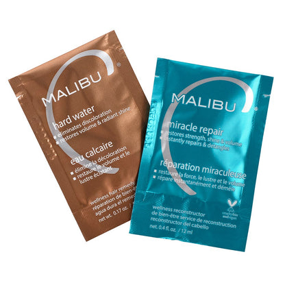 Malibu C Mini Malibu Rehab Hard Water Wellness – 5g + 12ml