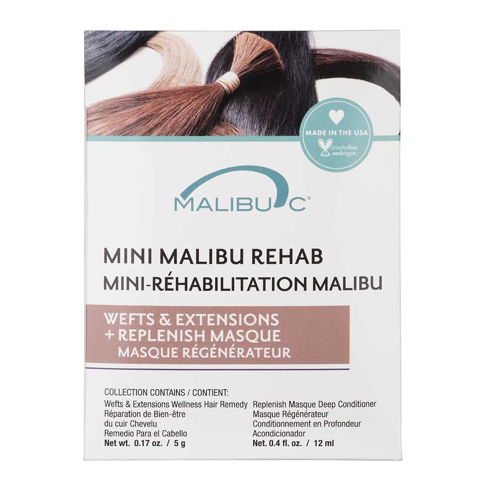Malibu C Mini Malibu Rehab Wefts & Extensions – 5g + 12ml