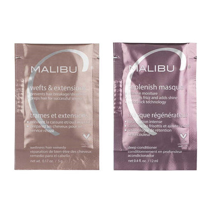 Malibu C Mini Malibu Rehab Wefts & Extensions – 5g + 12ml