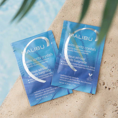 Malibu C Swim Spritz Crystals – 12 x 7g Sachets