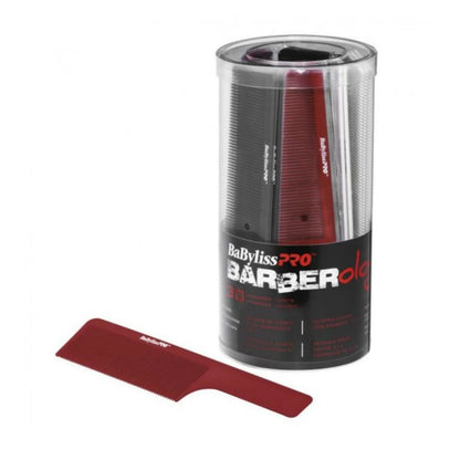 BaBylissPRO Barberology 9" Clipper Combs – 30 Pack