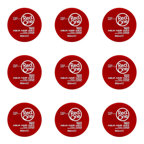 9x RedOne Hair Styling Wax full force Red 50ml - MV hair and beauty