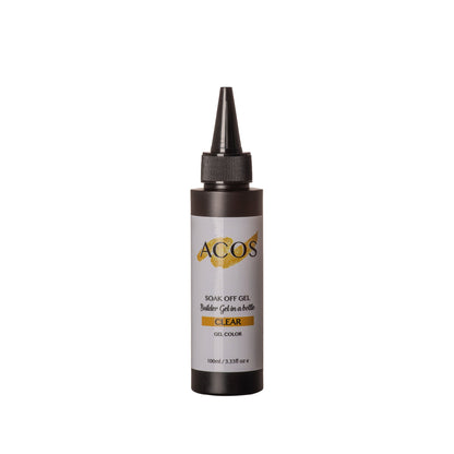 ACOS Clear Color Builder Gel Refill Bottle (100ml)
