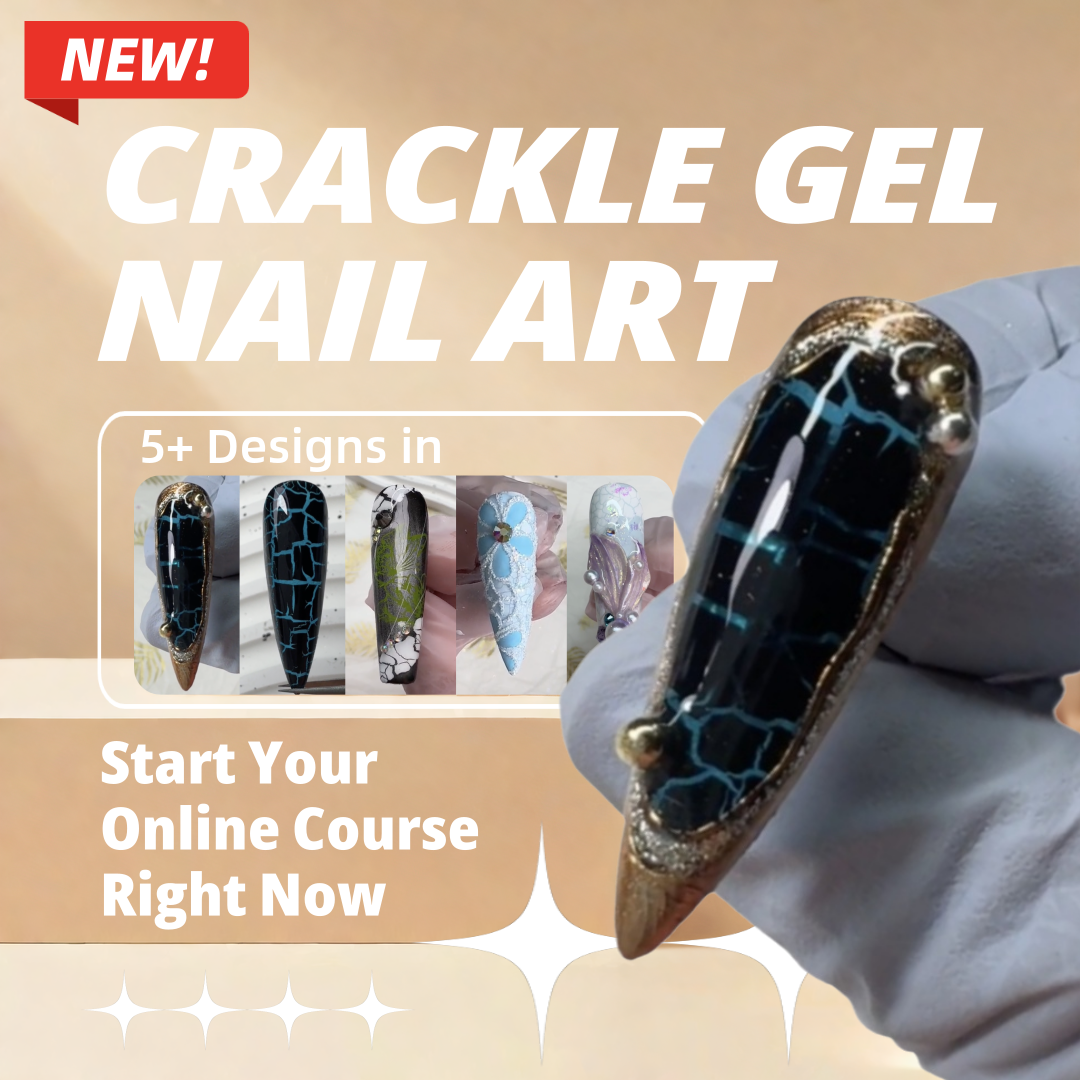 ACOS Crackle Gel Nail Art  Short Course
