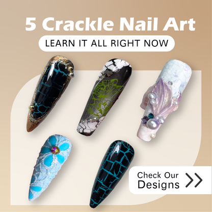 ACOS Crackle Gel Nail Art  Short Course