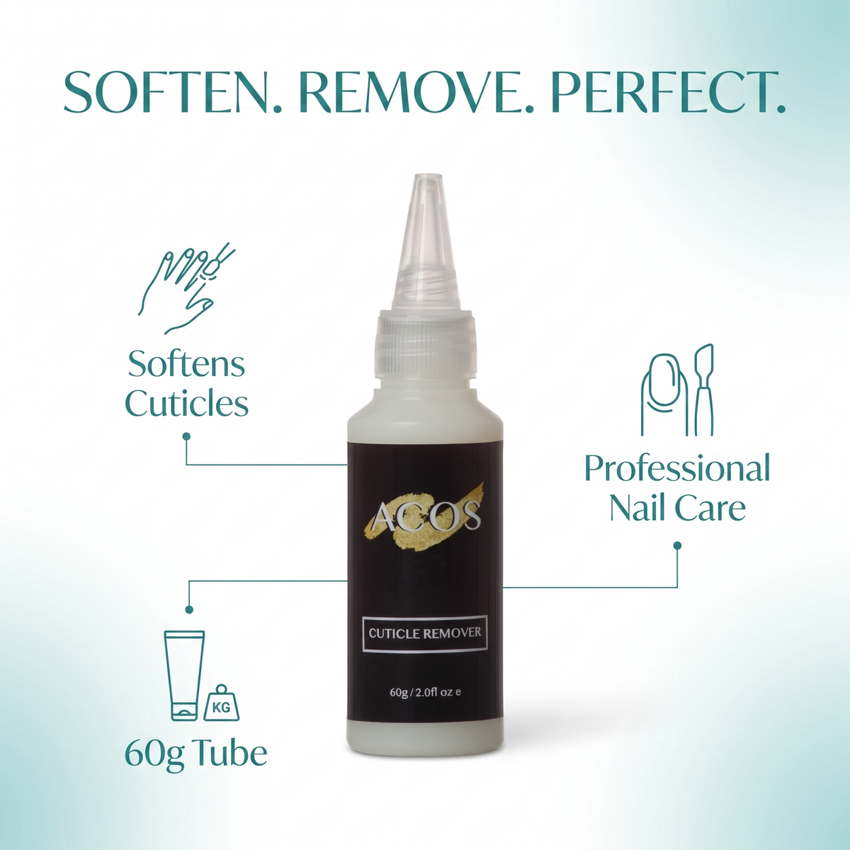 ACOS Cuticle Remover Gel benefits