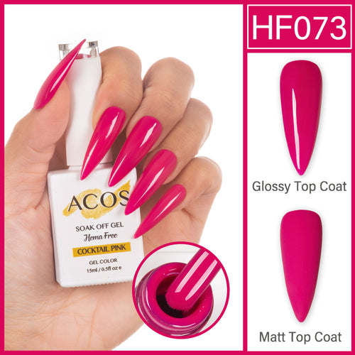 ACOS Hema Free Gel Colour COCKTAIL PINK (073)