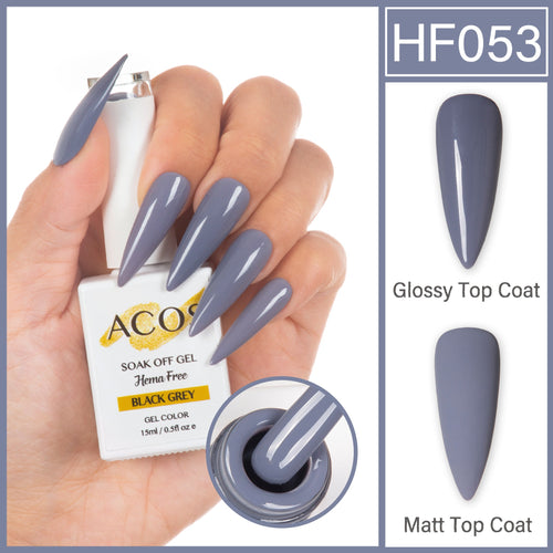 ACOS Hema Free Gel Colour BLACK GREY (053)