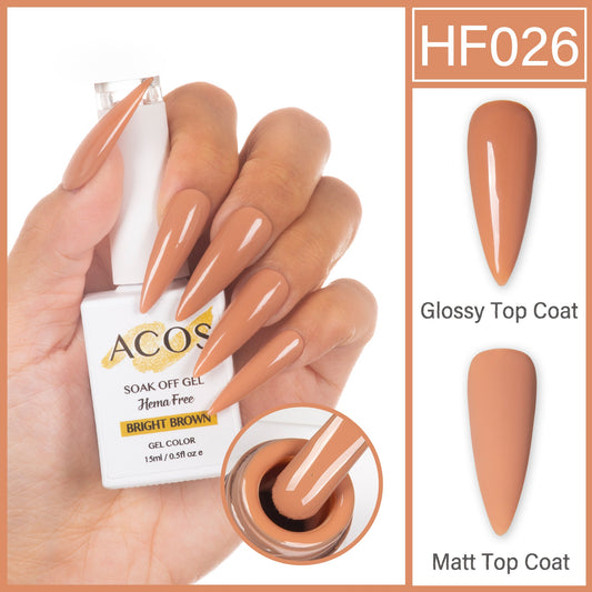 ACOS Hema Free Gel Colour BRIGHT BROWN (026)