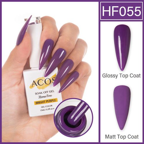 ACOS Hema Free Gel Colour BRIGHT PURPLE (055)