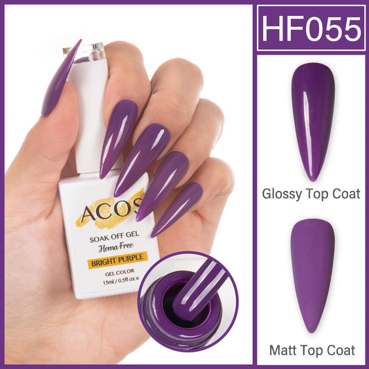 ACOS Hema Free Gel Colour BRIGHT PURPLE (055)