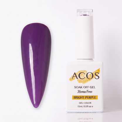 ACOS Bright Purple nail swatch