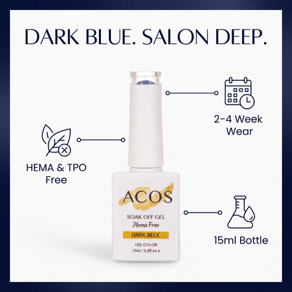 ACOS Dark Blue gel colour benefits