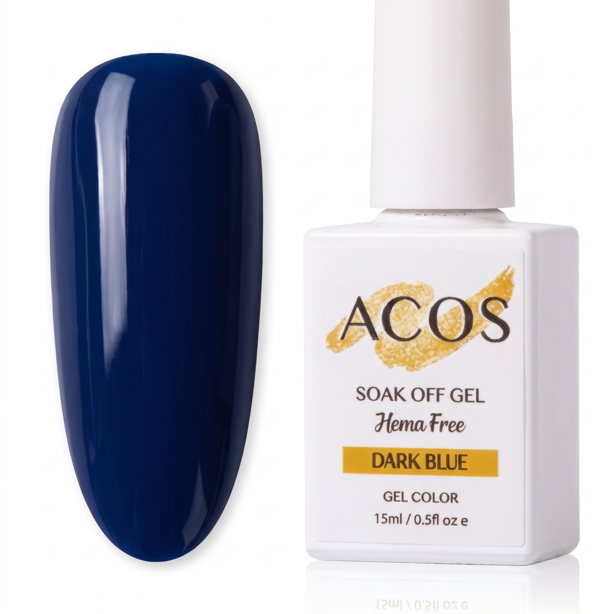 ACOS Dark Blue nail swatch