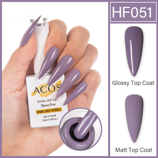 ACOS Hema Free Gel Colour DARK GREY PURPLE (051)