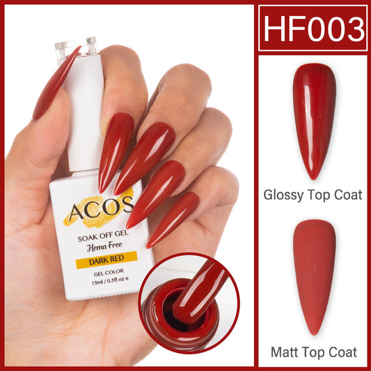 ACOS Hema Free Gel Colour DARK RED (003)