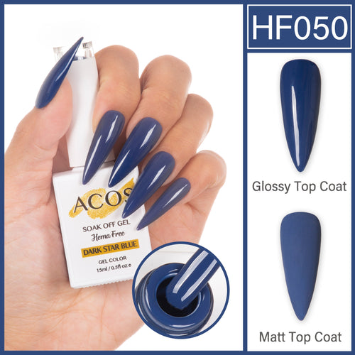 ACOS Hema Free Gel Colour DARK STAR BLUE (050)