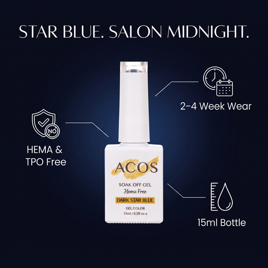 ACOS Dark Star Blue gel colour benefits
