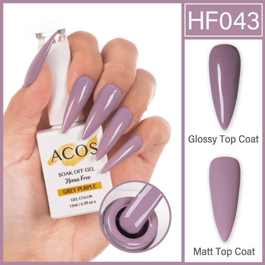 ACOS Hema Free Gel Colour GREY PURPLE (043)