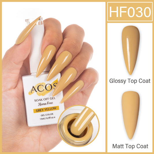 ACOS HEMA-Free Gel Colour Grey Yellow 030 – 15ml