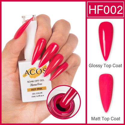 ACOS Hema Free Gel Colour HOT PINK (002)