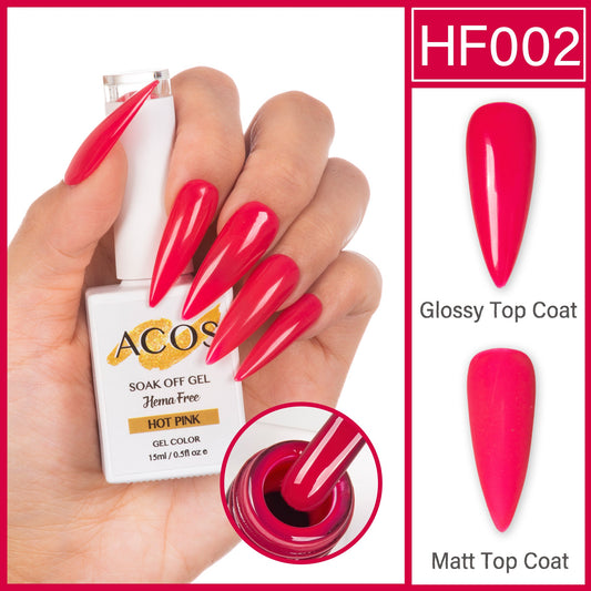 ACOS Hema Free Gel Colour HOT PINK (002)