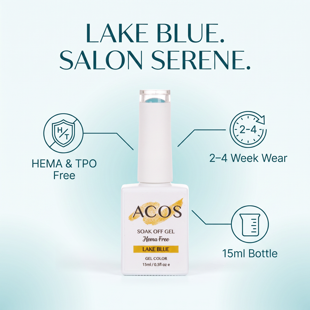 ACOS Lake Blue gel colour benefits