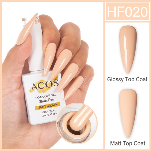 ACOS Hema Free Gel Colour LIGHT BROWN (020)