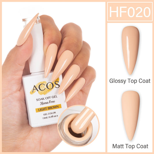 ACOS Hema Free Gel Colour LIGHT BROWN (020)
