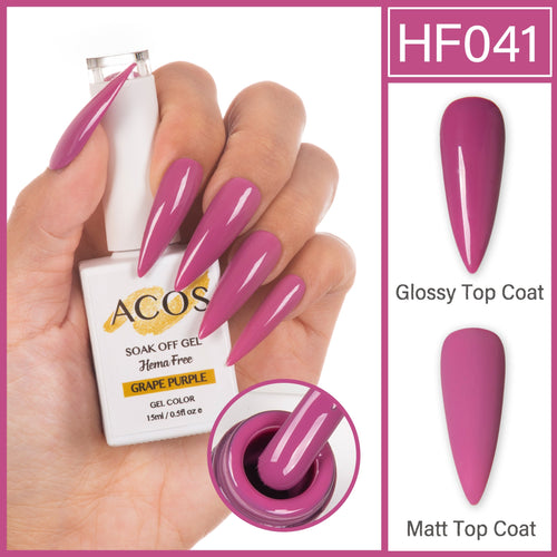 ACOS Hema Free Gel Colour LIGHT GRAPE PURPLE (041)