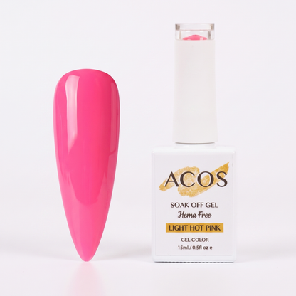 ACOS Light Hot Pink nail swatch