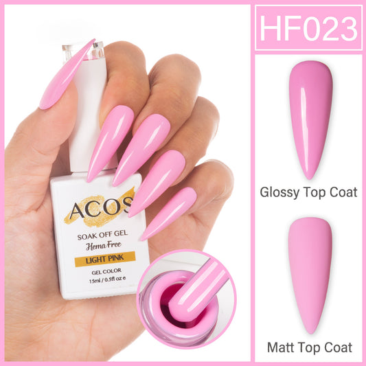 ACOS Hema Free Gel Colour LIGHT PINK (023)