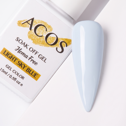 ACOS Light Sky Blue nail swatch