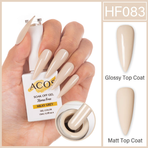 ACOS HEMA-Free Gel Colour Milky Grey 083 – 15ml