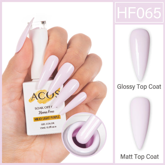 ACOS Hema Free Gel Colour MILKY LIGHT PURPLE (065)