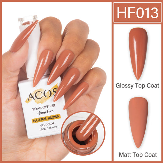 ACOS Hema Free Gel Colour NATURAL BROWN (013)