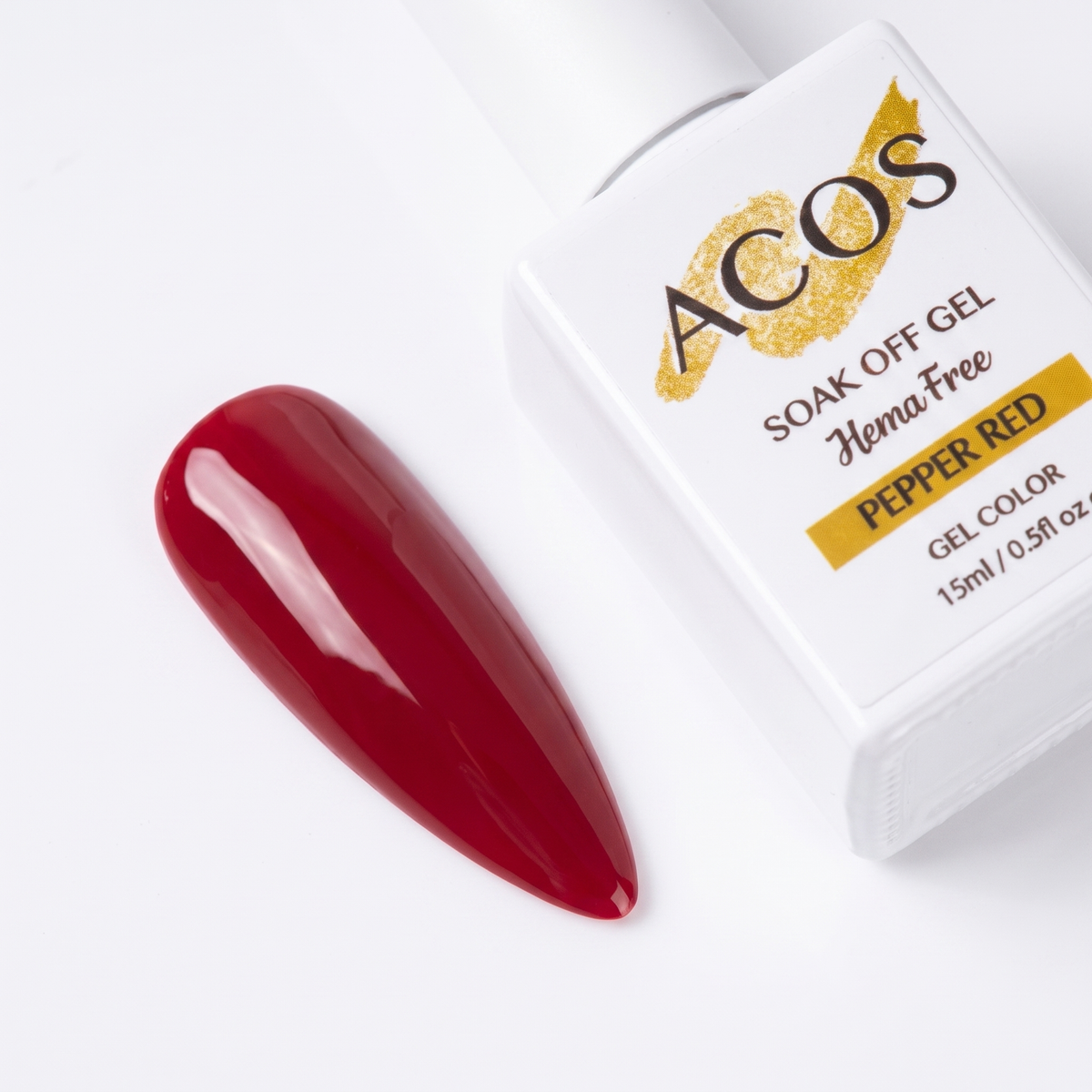 ACOS Pepper Red nail swatch