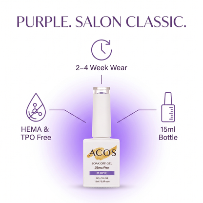 ACOS Purple gel colour benefits
