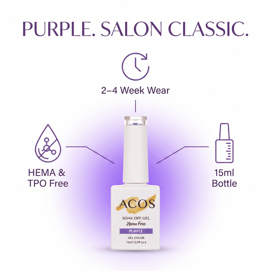 ACOS Purple gel colour benefits