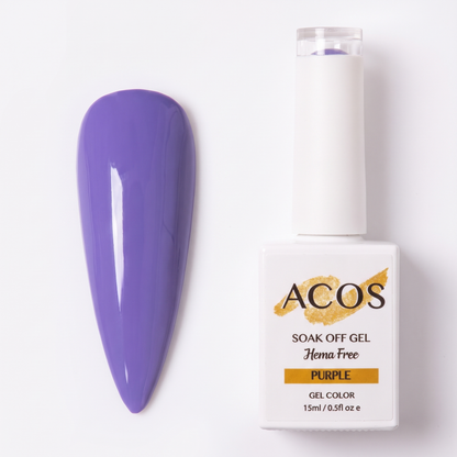 ACOS Purple nail swatch