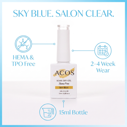 ACOS Sky Blue gel colour benefits